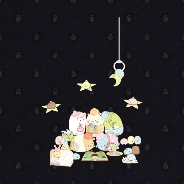 Sumikko Gurashi Pajama Party by CaptainPoptop